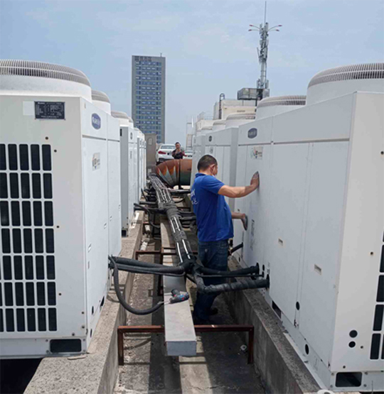 栾川中央空调制热和不制冷系统维修方法